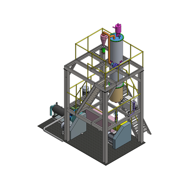 Equipo de adición de Masterbatch de hilatura directa por fusión