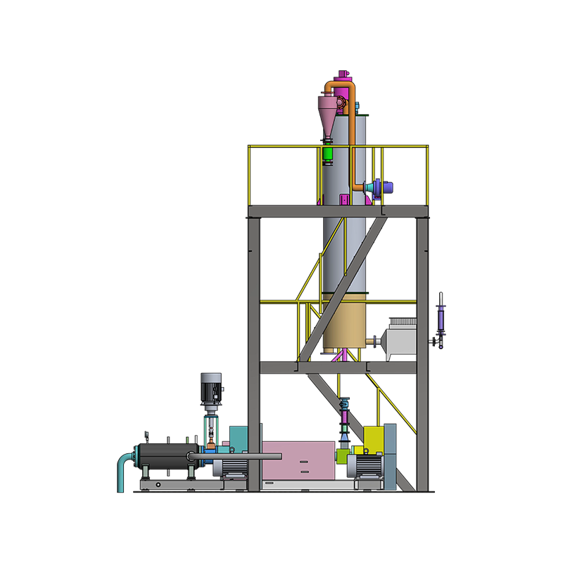 Equipo de adición de Masterbatch de hilatura directa por fusión