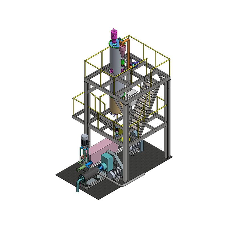 Equipo de adición de Masterbatch de hilatura directa por fusión